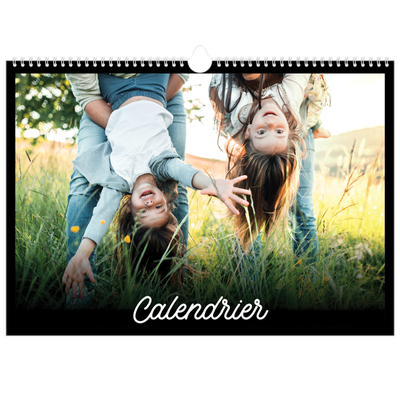 Calendrier photo A3 — Diapositive [couverture]