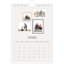 Calendrier photo A5 — Galerie de mur photo [Mars]
