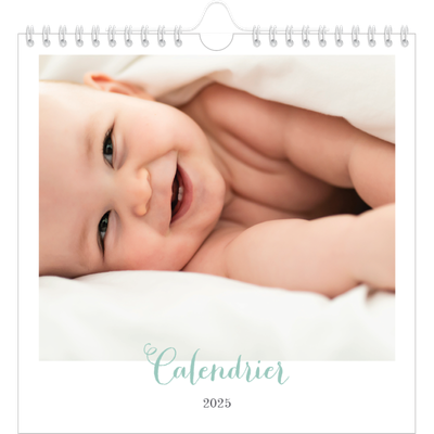 Calendriers annuels carré — Bienvenu au monde [couverture]