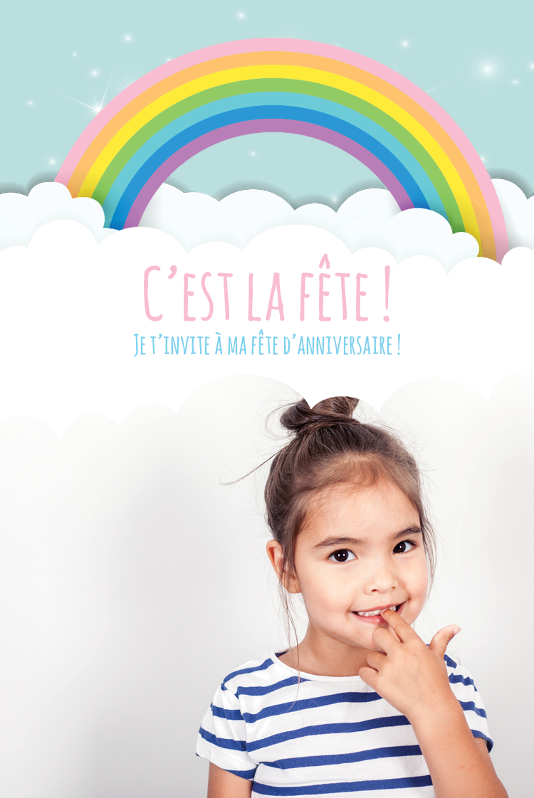 Cartons d'invitation — Pastel pop