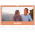 Calendrier photo A3 — Cadres rétro [Mars]