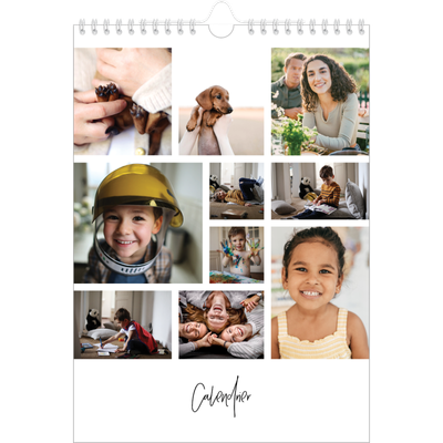 Calendrier photo A4 (20 x 30 cm) — Arrangements photo [couverture]