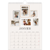 Calendrier photo A4 (20 x 30 cm) — Galerie de mur photo [Janvier]