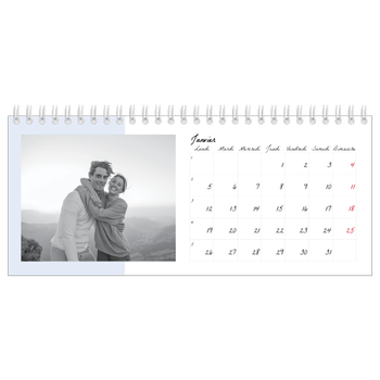 Calendrier de bureau — Écrans de couleur