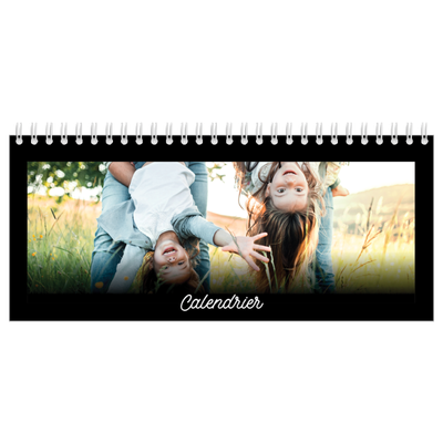 Calendrier de bureau — Diapositive [couverture]