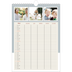 Calendrier familial A4 — Agenda palette naturelle - Famille de 5 [couverture]