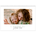 Calendrier photo A4 double (30 x 40 cm) — Mix de typographies [couverture]