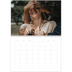 Calendrier photo A4 double (30 x 40 cm) — Plus grand que la vie [Mars]