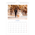 Calendrier photo A5 — Classique cobalt [Janvier]