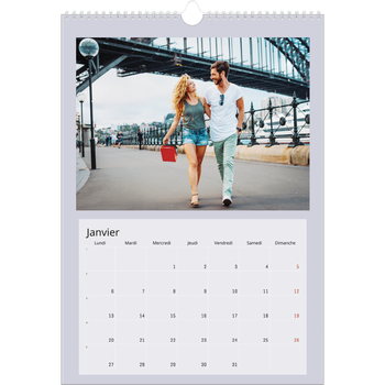 Calendrier photo A3 — Un monde en couleur