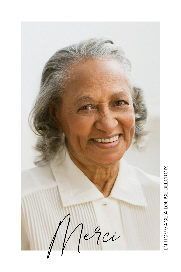 Carte de remerciement — Signature