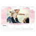 Calendrier photo A4 — Effet aquarelle [Février]