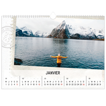 Calendrier photo A3 — Parts unknown