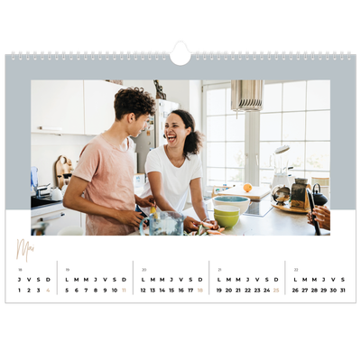 Calendrier photo A3 — Palette naturelle [couverture]