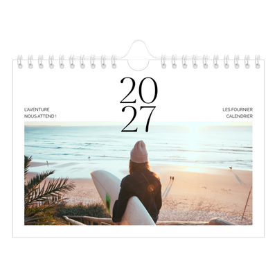 Calendrier photo A5 — Surf & couchers de soleil [couverture]