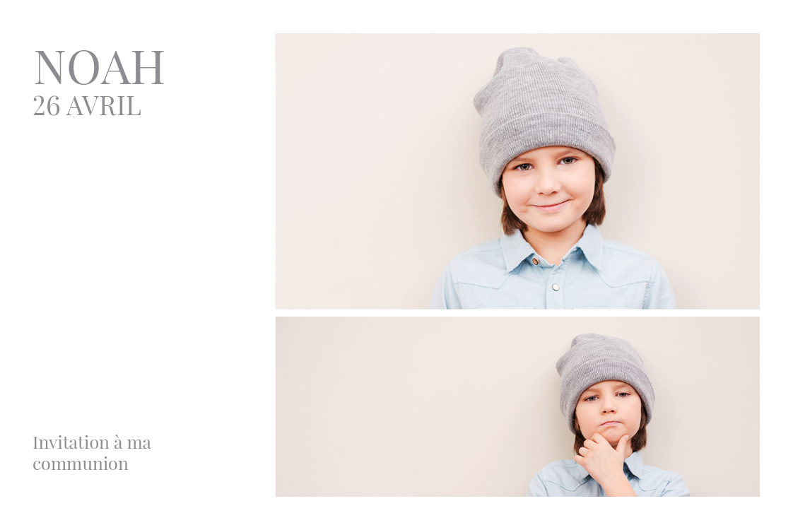 Cartons d'invitation — Duo