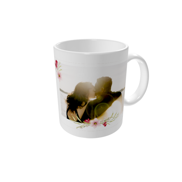 Mug personnalisé — Bouquet de la mariée