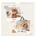 Calendriers annuels carré — Chaton joueur [couverture]