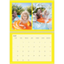 Calendrier photo A4 double (30 x 40 cm) — Panel de couleur [Avril]