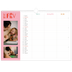 Calendrier photo A3 — Agenda tout en couleurs - Famille de 3 [Février]