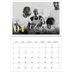 Calendrier photo A4 double (30 x 40 cm) — Larges numéros brillants [Avril]