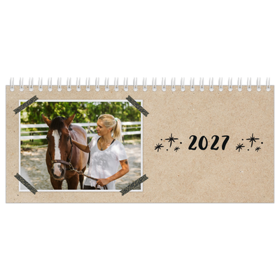 Calendrier de bureau — Scrapbooking [couverture]