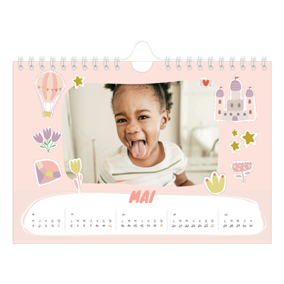 Calendrier photo A5 — Licorne magique [couverture]