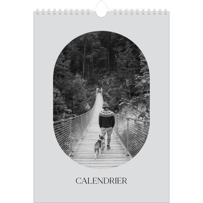 Calendrier photo A4 (20 x 30 cm) — Sur la route [couverture]