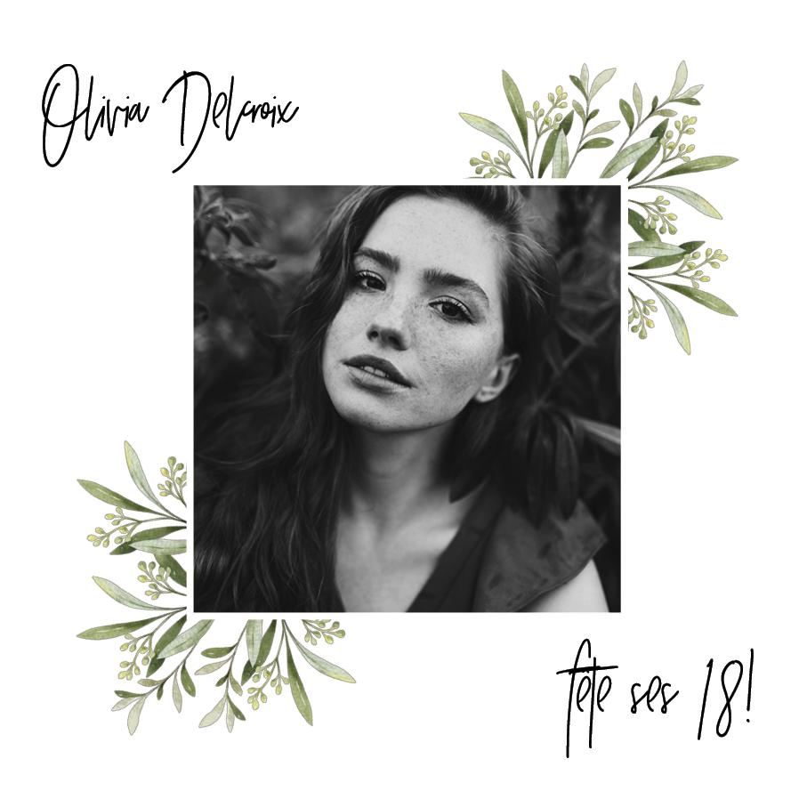 Cartons d'invitation — Fraîcheur florale