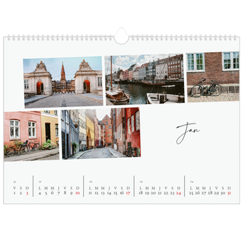 Calendrier photo A3 — Escapade citadine