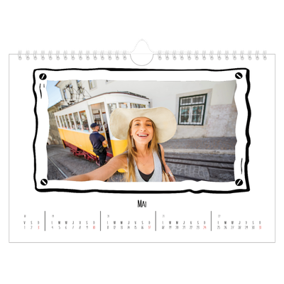 Calendrier photo A4 — Instants d'album photo [couverture]