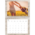 Calendrier photo A4 double (30 x 40 cm) — Rustique [couverture]