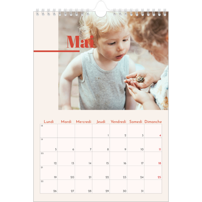 Calendrier photo A4 (20 x 30 cm) — Inspiration 90 [couverture]