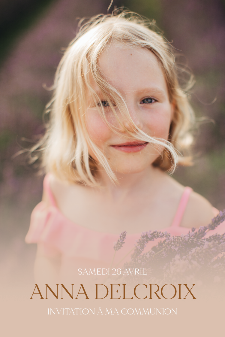 Cartons d'invitation — Taupe simple