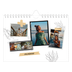 Calendrier photo A5 — Esprit scrapbook [couverture]