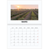 Calendrier photo A4 double (30 x 40 cm) — Simple photo [Mars]