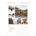 Calendrier photo A5 — Manuscrit [Janvier]