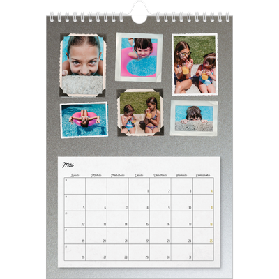 Calendrier photo A4 (20 x 30 cm) — Collection de photos [couverture]