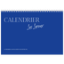 Calendrier photo A4 double (30 x 40 cm) — Classique cobalt [couverture]