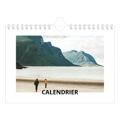 Calendrier photo A5 — Espace blanc [couverture]