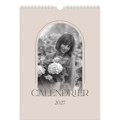 Calendrier photo A4 (20 x 30 cm) — Simplement botanique [couverture]
