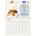 Calendrier photo A4 double (30 x 40 cm) — Une année de recettes [Avril]