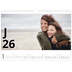 Calendrier photo A3 — Jolie lettre [Janvier]