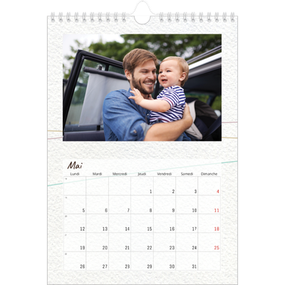 Calendrier photo A4 (20 x 30 cm) — Ornements bucoliques [couverture]