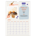 A3 Calendrier annuel — Une année de recettes [Avril]