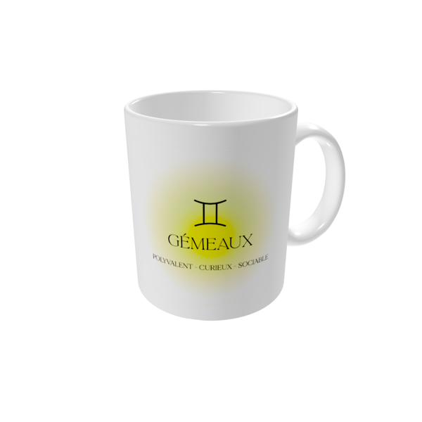 Mug personnalisé — Dégradé astrologique - Gémeaux