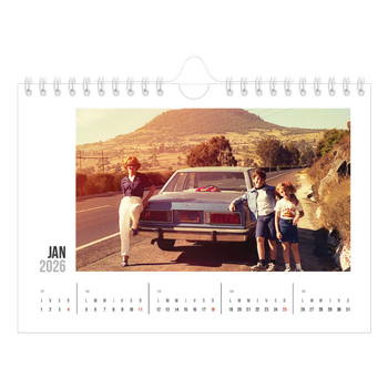 Calendrier photo A5 — Texte abrégé