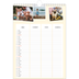 Calendrier familial A4 — Agenda moderne - Famille de 3 [couverture]