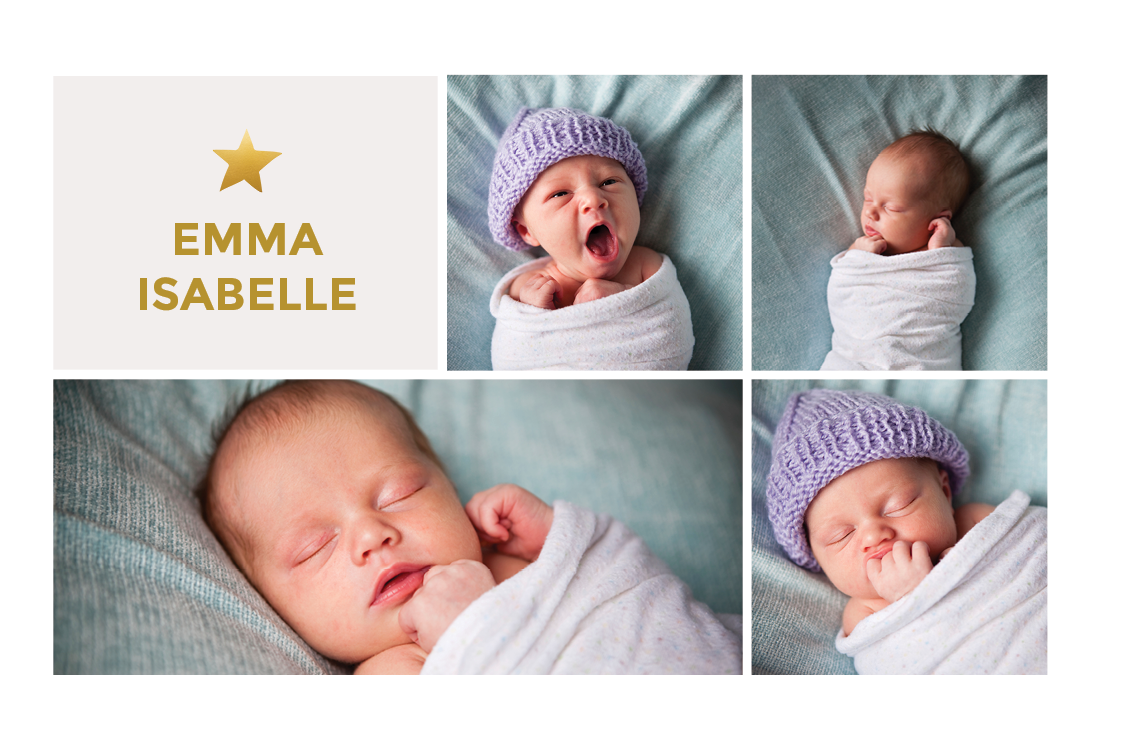 Cartons d'invitation — Une étoile est née