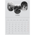 Calendrier photo A4 double (30 x 40 cm) — Sur la route [Mars]